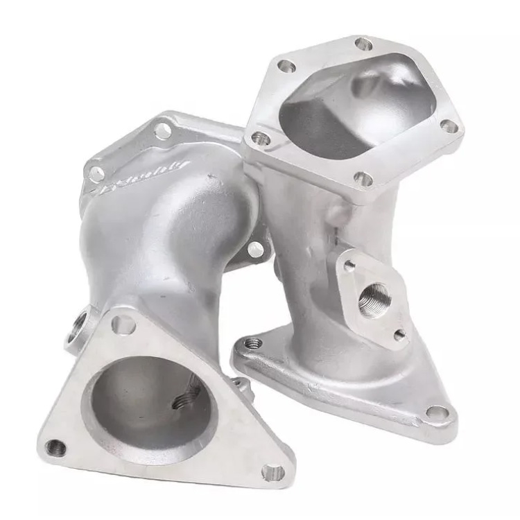 Cast Stainless Steel ဆိုင်ကယ် Exhaust Manifold