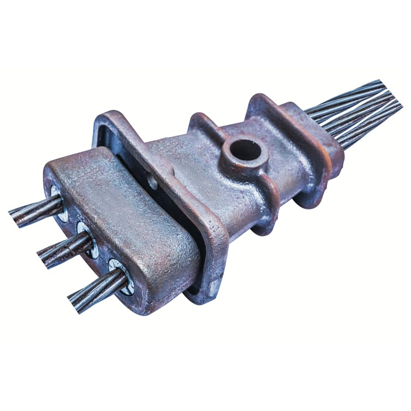 Post Tension ဖိအားပေးထားသော Flat Slab Anchorage