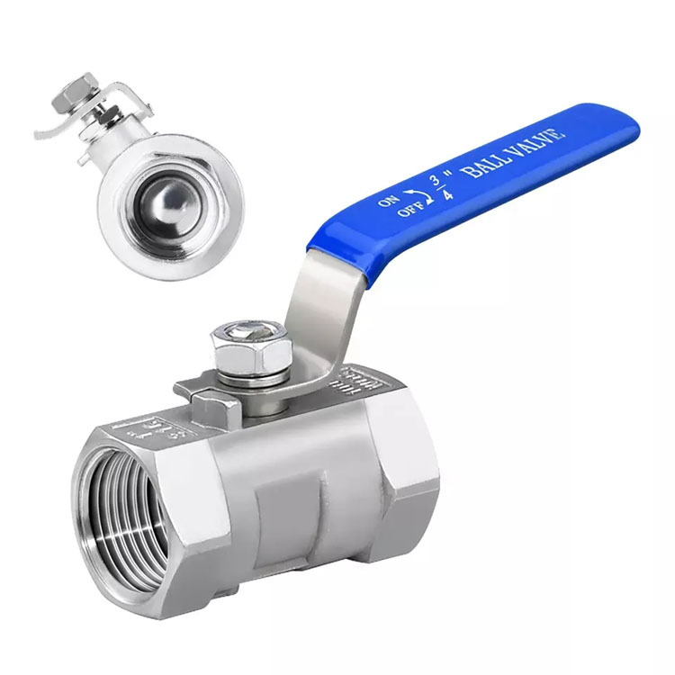 Stainless Steel 2PC Thread Ball Valve